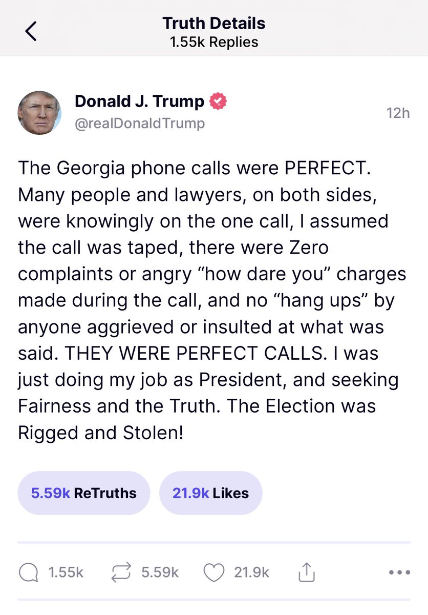 DutchJasen's tweet image. Trump is still at it. #PerfectCall lol