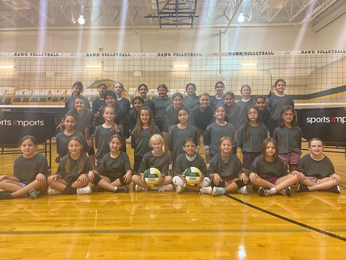 CLHawkVB's tweet photo. Hawk VB Camp 2022 in the books! 4th-5th-6th & 7th-8th-9th graders!
We had so much FUN and the girls worked HARD and walked away with more mastered fundamentals and tools to help them with their game! #pointhawks #RISEUP π π π @CL_Hawks @BMar1842 @CLHS_Principal https://t.co/Vmu5pKj2I4