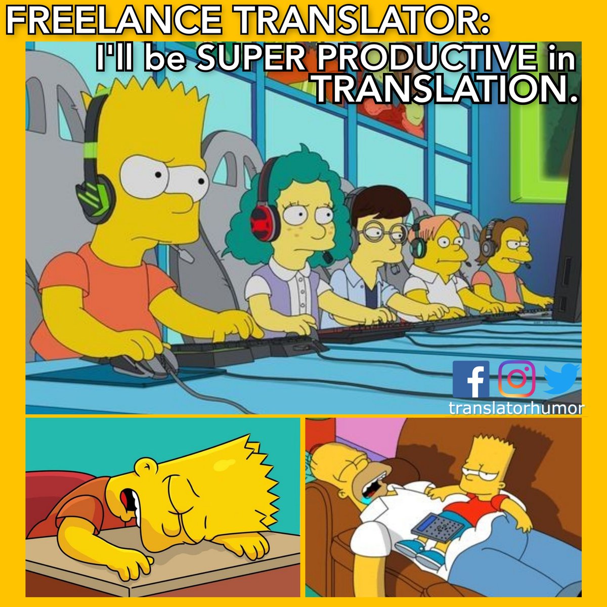 translatorhumor's tweet photo. Accurate. ✅😎
#translatorhumormemes #translator #interpreter #translation #interpreting #translations #translatorsofinstagram #interpreterhumormemes #conferenceinterpreter #conferenceinterpreting #freelanceinterpreter #freelancetranslator #freelancetranslators #englishtranslator https://t.co/jWX34CXOgx