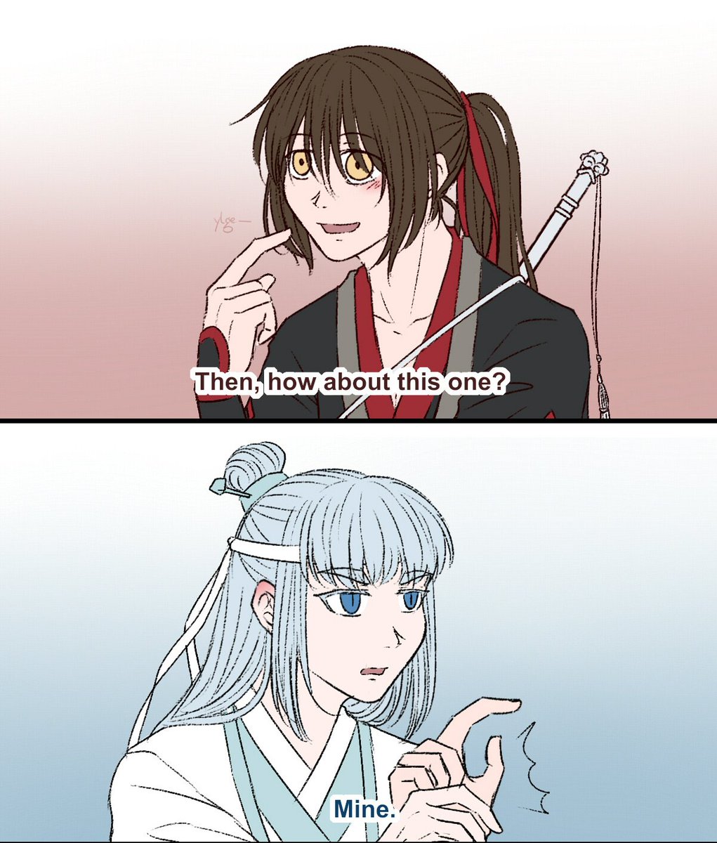 2nd entry of #khunbamweek2022 #day4 - AU (MDZS AU) 

CLAIM HIM, LIGHT-BEARING MASTER.
#khunbam 