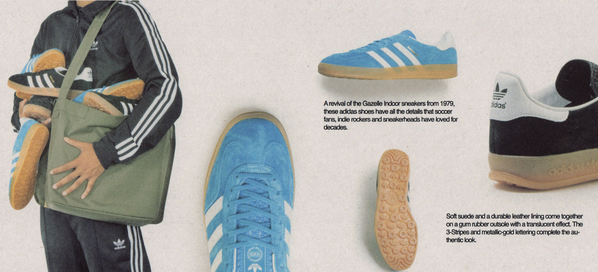 Saint on Twitter: "adidas Gazelle Indoor CBLACK/FTWWHT/CBLACK Blue Bird/Cloud White/Blue Both pairs will released online 7/29, at 9AM CT on https://t.co/P1ikalJCrs #saintalfred #adidas https://t.co/4tsYDqv9KB" / Twitter