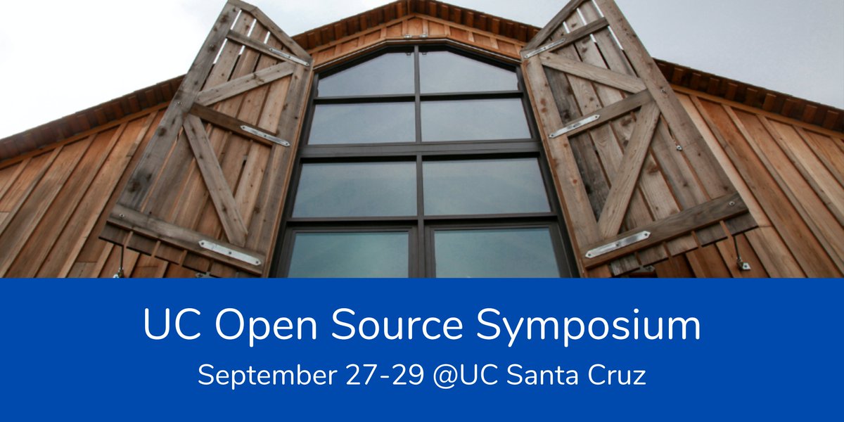 CROSS UCSC (@cross_ucsc) on Twitter photo Join us at the UC Open Source Symposium (successor of CROSS Research Symposium) -- a hybrid event that will include the annual Systems Lab Oktoberfest, back after a 2 year haitus. Save the Date -- Sept 27-29! More at ospo.ucsc.edu/post/20220727/ <a href="/BaskinEng/">Baskin Engineering at UCSC</a> <a href="/ucsc/">UC Santa Cruz</a> Join us at the UC Open Source Symposium (successor of CROSS Research Symposium) -- a hybrid event that will include the annual Systems Lab Oktoberfest, back after a 2 year haitus. Save the Date -- Sept 27-29! More at ospo.ucsc.edu/post/20220727/ <a href="/BaskinEng/">Baskin Engineering at UCSC</a> <a href="/ucsc/">UC Santa Cruz</a>