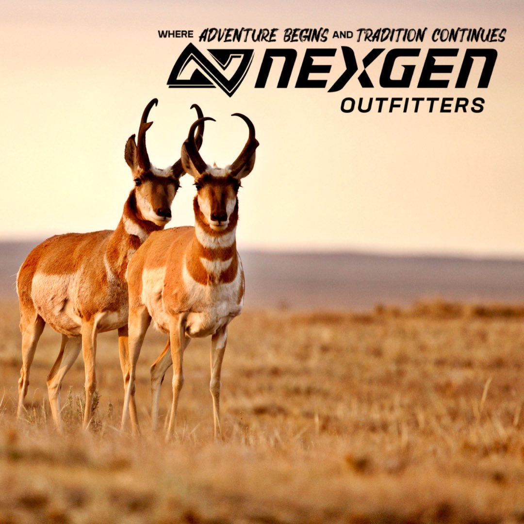 NexgenOutfitter's tweet photo. Counting down the days. 🤙
#nexgenoutfitters #antelope #pronghorn #speedgoat #antelopehunting #pronghornhunting #fallhunting #huntingseason #archery #bowhunting #countdown #letsgo https://t.co/d1gKJIdYa4