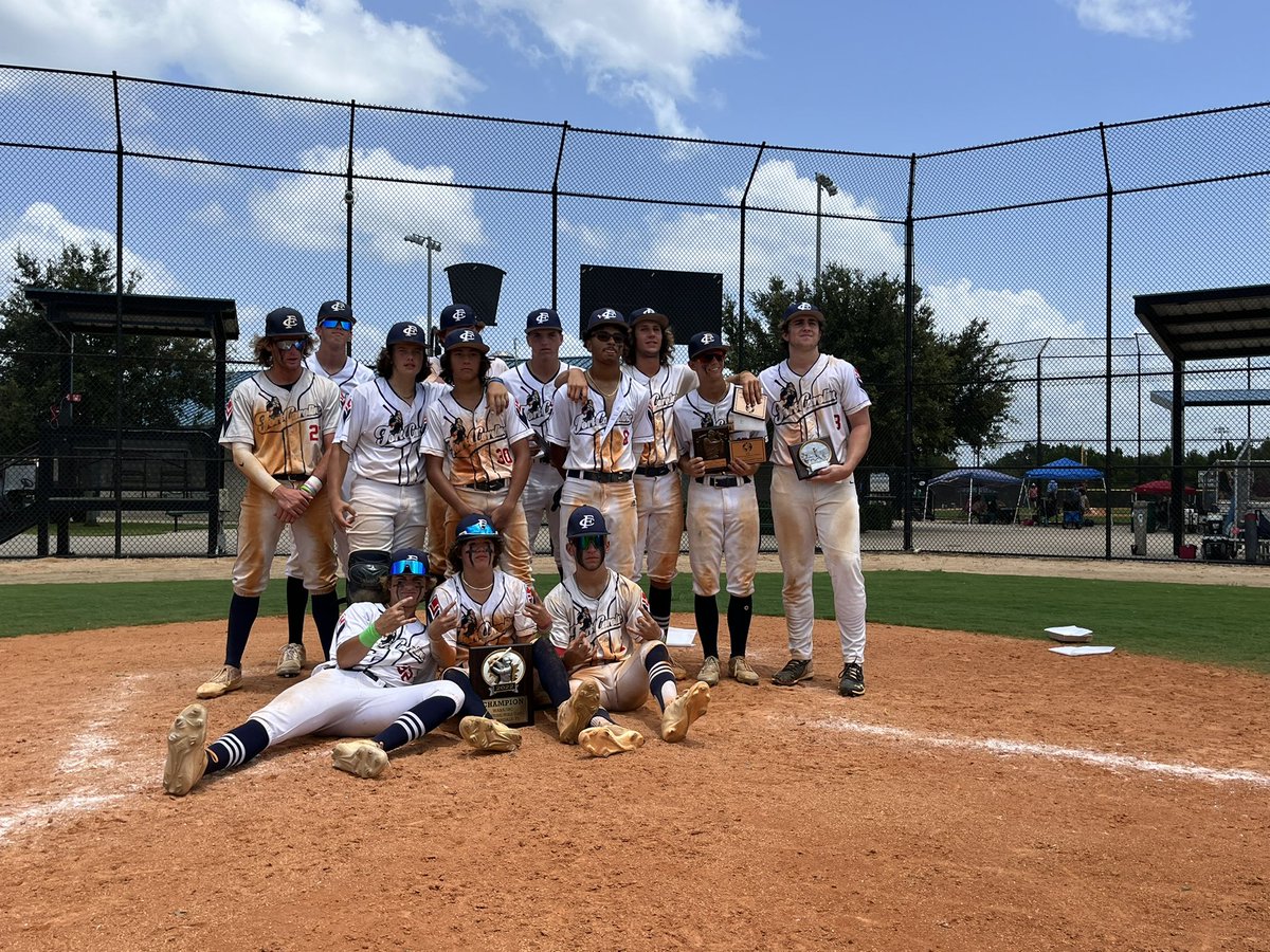 WABAFlorida's tweet photo. 🏆Championship Winner 🏆

The 2022 International World Series 16U Elite Division Champions: Fort Caroline Tribe 16U

All-Tournament Team Selections:
Jackson Philips 
Kyle Powers 

Tournament MVP: Reid Lesangan
Offensive MVP: Matthew Gains https://t.co/FZMP5MxMiO