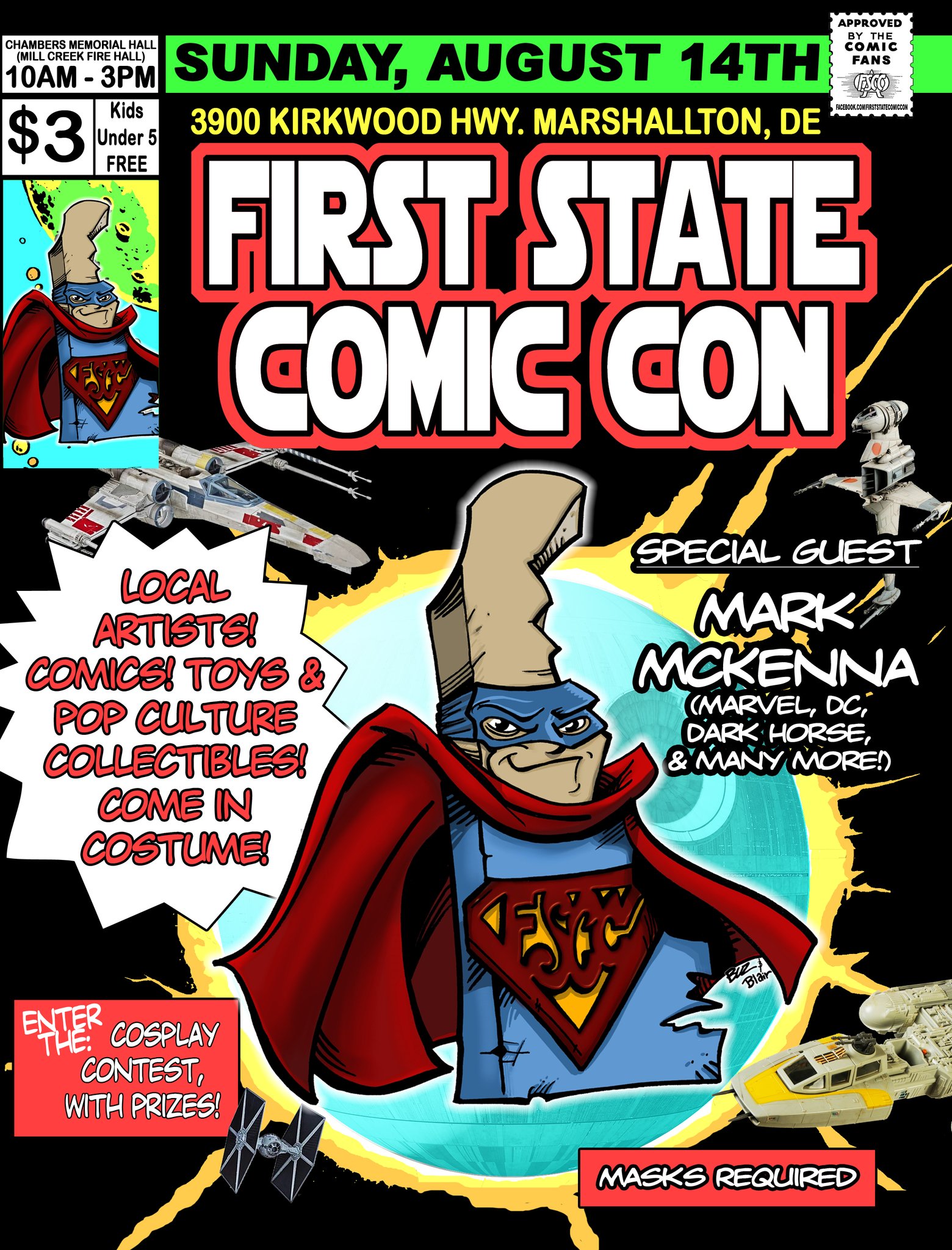 First State Comic Con on Twitter "First State Comic Con Sunday, August