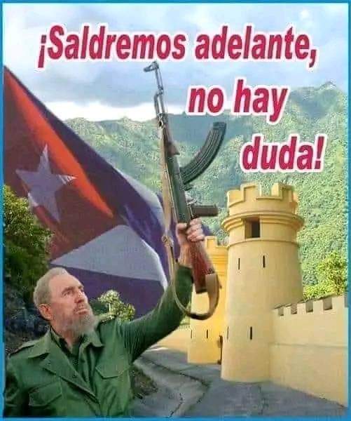 De esta crisis energetiga saldremos adelante, no hay duda de eso.
#PorCubaLoMejor
#CubaPorLaPaz 
#CubaEsAmor