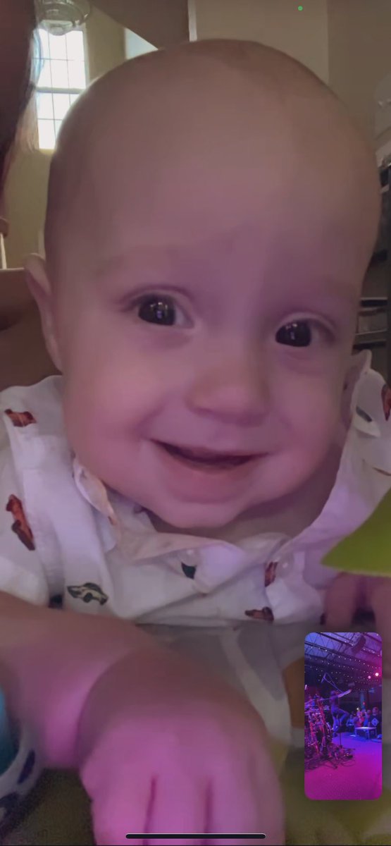 Just FaceTimed with my baby backstage while halocene singing a song with a lot of BABY’s in it. Lol. I put my FaceTimed baby on stage! Ha 

<a href="/JaclynGlenn/">Jaclyn Frank</a> <a href="/AsherMaxFrank/">Asher Frank</a> <a href="/Halocene/">Halocene</a> <a href="/laurenbabic/">lauren babic</a>