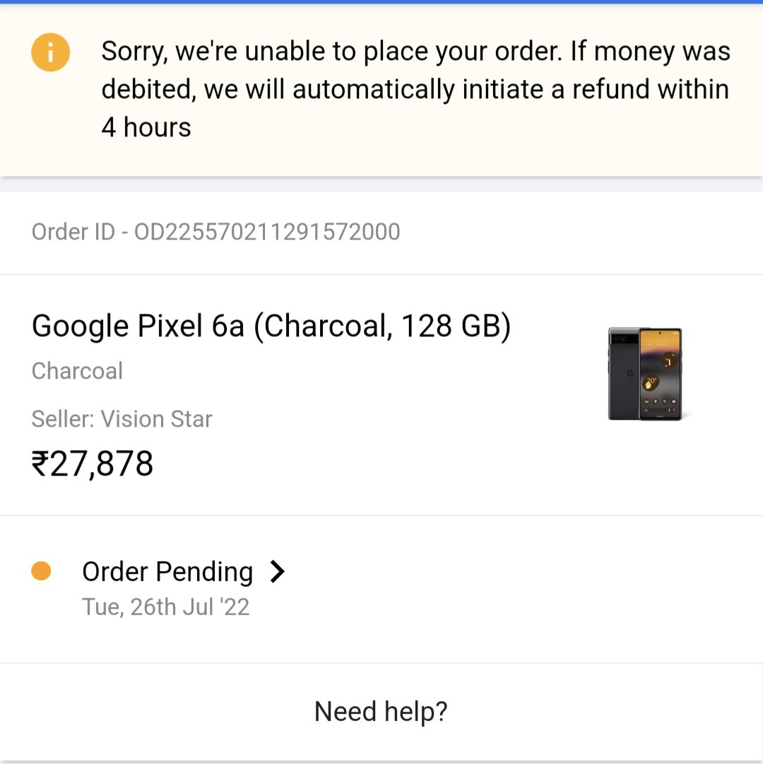 caprisrv's tweet photo. @Flipkart @flipkartsupport 
#worstonlineshopping
#zerocustomersatiafaction 
#nocustomersupport
#moneydebited
#nomoneycredit
#norefundinitiated https://t.co/uo7DwSkD8b