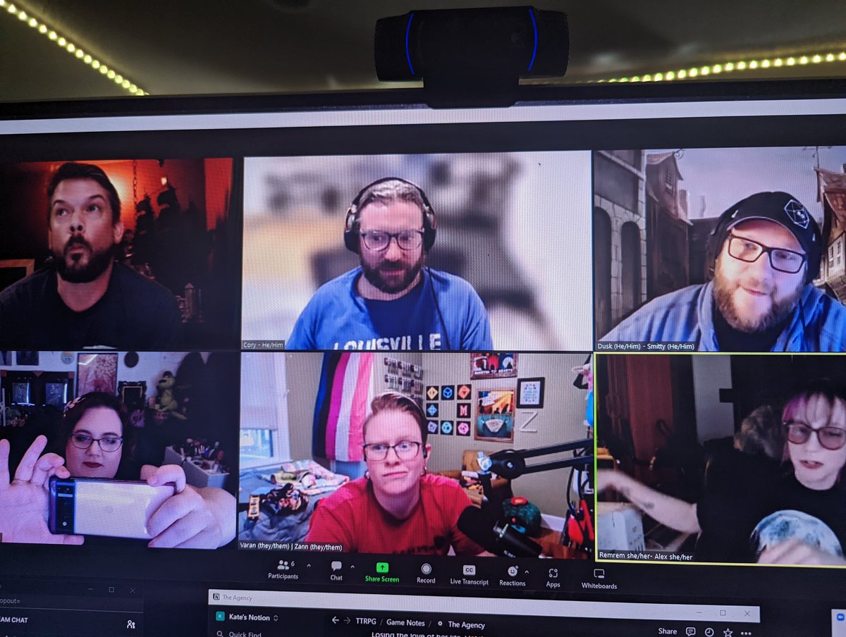 ❤️🧡💛Me in Mid Air (They/She)💚💙💜 (@meinmidair) on Twitter photo It's time, it's time for another night with The Agency, and the group is back together. Join us for feels and probably some conflict in our @questrpg AP! It's good to be back with <a href="/coverednsawdust/">Zannadoodle</a> <a href="/DnDiapers_/">DnDiapers - Cory</a> @PBSmitty <a href="/StinkRatsCharms/">Disabled Trash Witch♿</a> and Elliot!!! #ttrpg It's time, it's time for another night with The Agency, and the group is back together. Join us for feels and probably some conflict in our @questrpg AP! It's good to be back with <a href="/coverednsawdust/">Zannadoodle</a> <a href="/DnDiapers_/">DnDiapers - Cory</a> @PBSmitty <a href="/StinkRatsCharms/">Disabled Trash Witch♿</a> and Elliot!!! #ttrpg