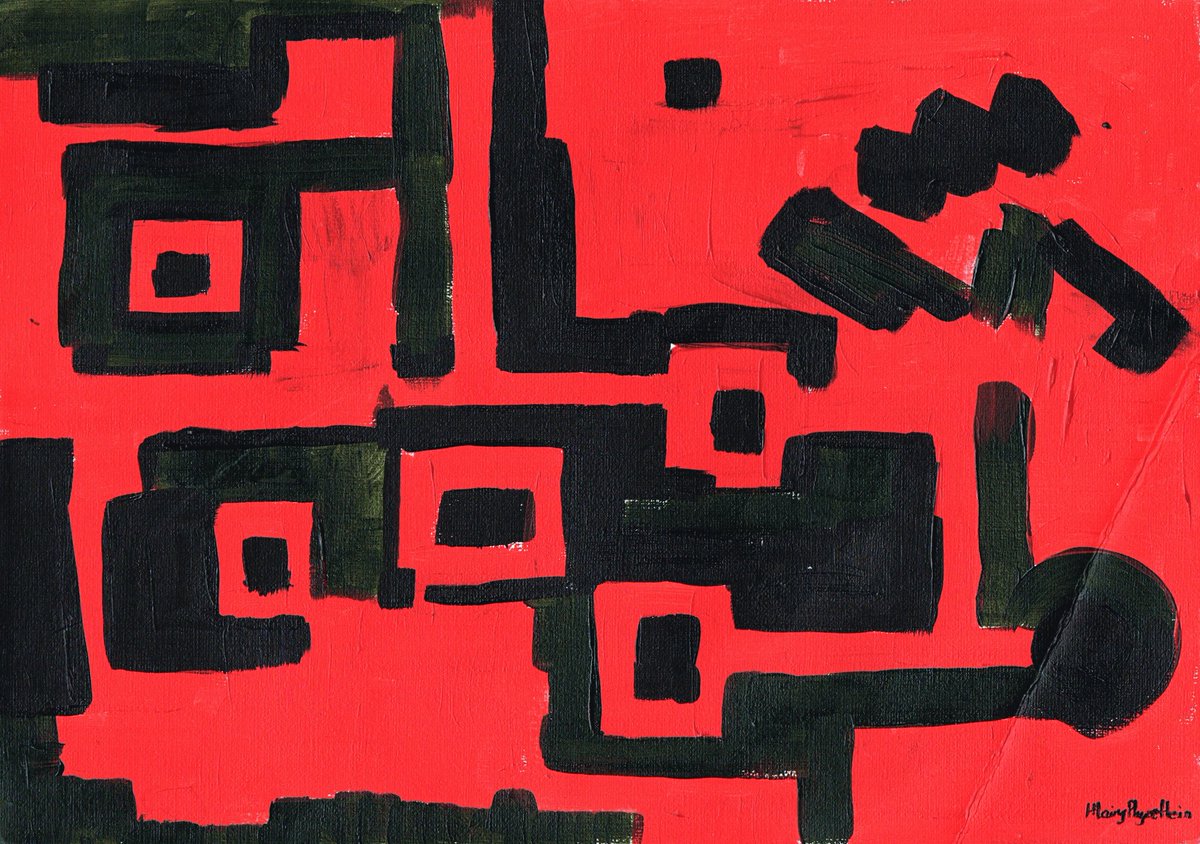 hack_21zone's tweet image. #contemporary #geometric #abstractart