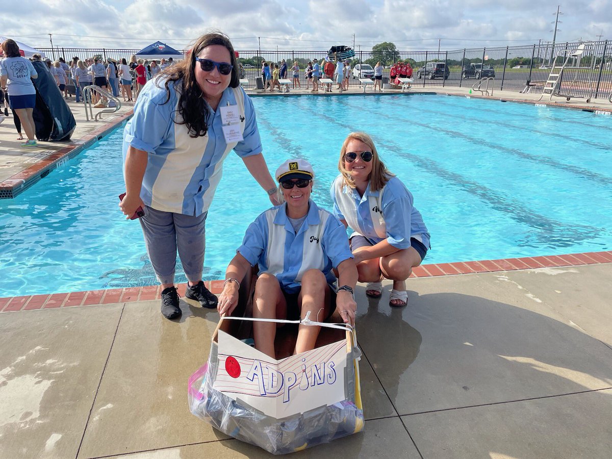Why yes, yes we did build a successful boat out of cardboard and duct tape! Keep on rowing! <a href="/MaryStults_ISES/">ISES.Principal</a> <a href="/emilybCISD/">Emily Bedwell</a> <a href="/JolynCaddell/">Jolyn Caddell</a>