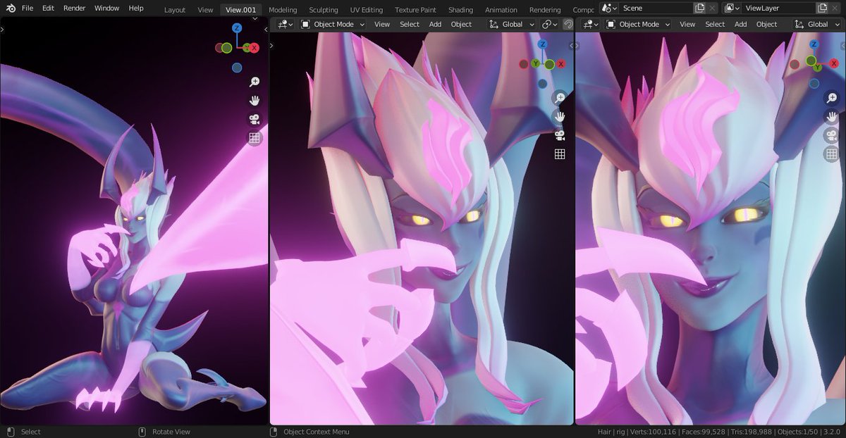 Evelynn from league of legends

<a href="/LeagueOfLegends/">League of Legends</a>  #leagueoflegends #evelynn #lol #blender3d #eeveerender #3dprint #fanart