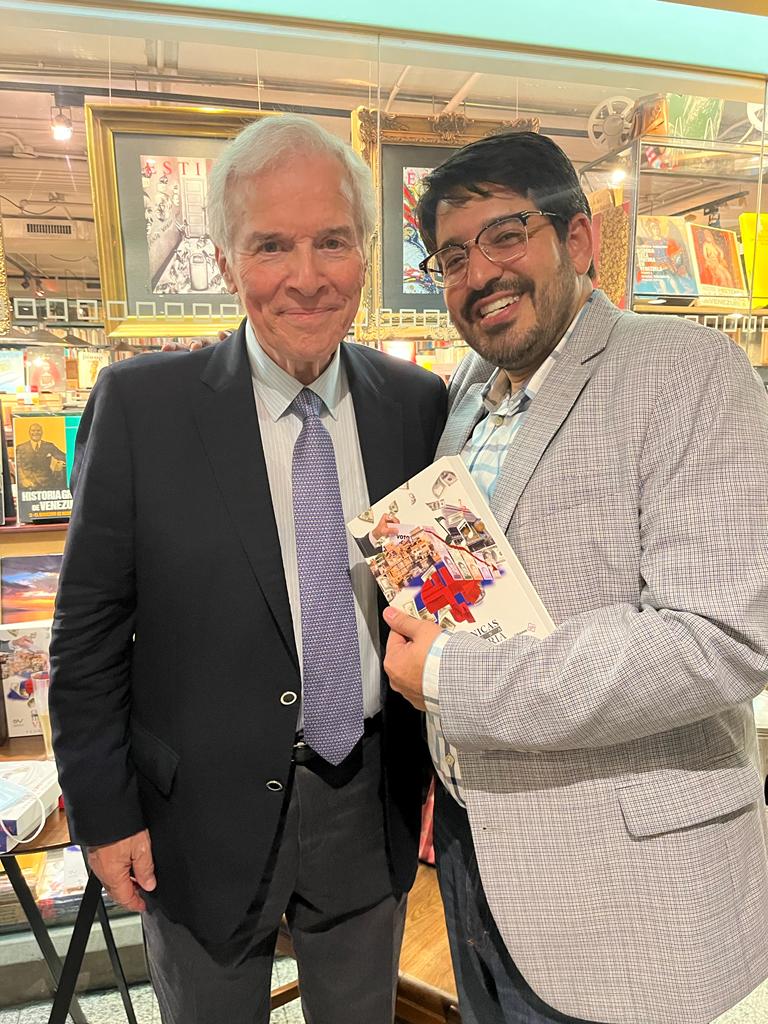 Asdrúbal R. Oliveros (@aroliveros) on Twitter photo Un placer acompañar a mi socio y amigo <a href="/palmapedroa/">Pedro A. Palma</a> en la presentación de su nuevo libro, rodeado de amigos y destacados profesionales que, como yo, admiran y respetan su trabajo.
Para la familia <a href="/ecoanalitica/">Ecoanalítica</a> es un verdadero honor tenerlo entre nosotros. Un placer acompañar a mi socio y amigo <a href="/palmapedroa/">Pedro A. Palma</a> en la presentación de su nuevo libro, rodeado de amigos y destacados profesionales que, como yo, admiran y respetan su trabajo.
Para la familia <a href="/ecoanalitica/">Ecoanalítica</a> es un verdadero honor tenerlo entre nosotros.