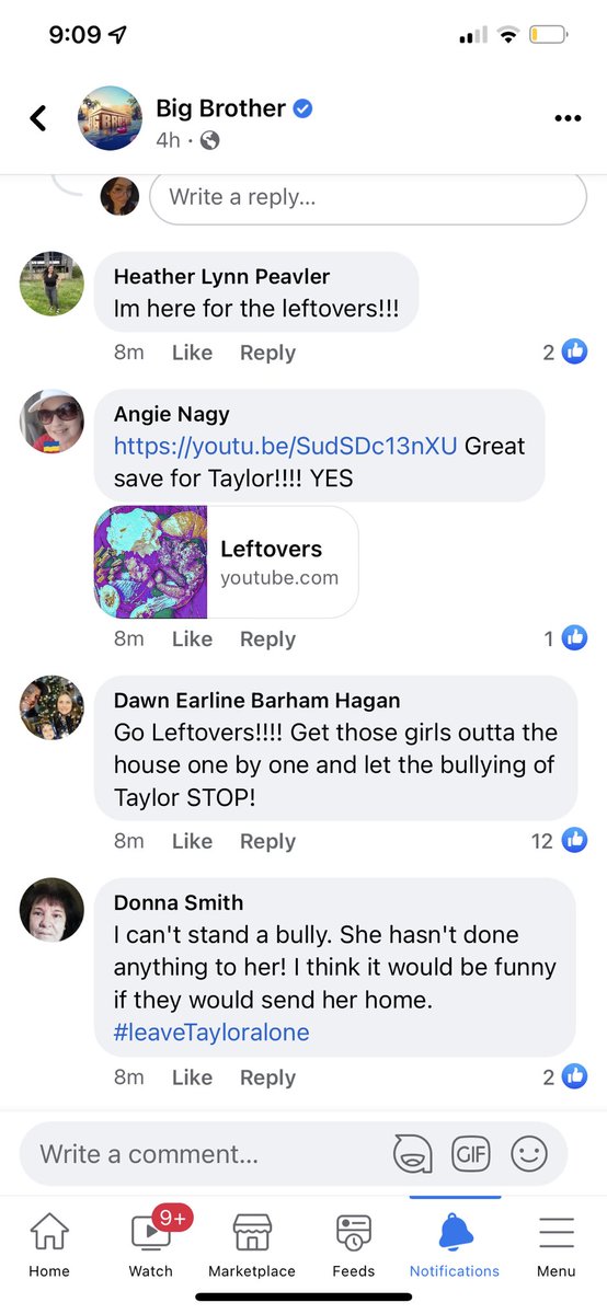 bbwomenthriving's tweet photo. the facebook moms love taylor now, that’s how you know daniel and nicole are fucked outside of this house #bb24 https://t.co/WDxaOTdGx3