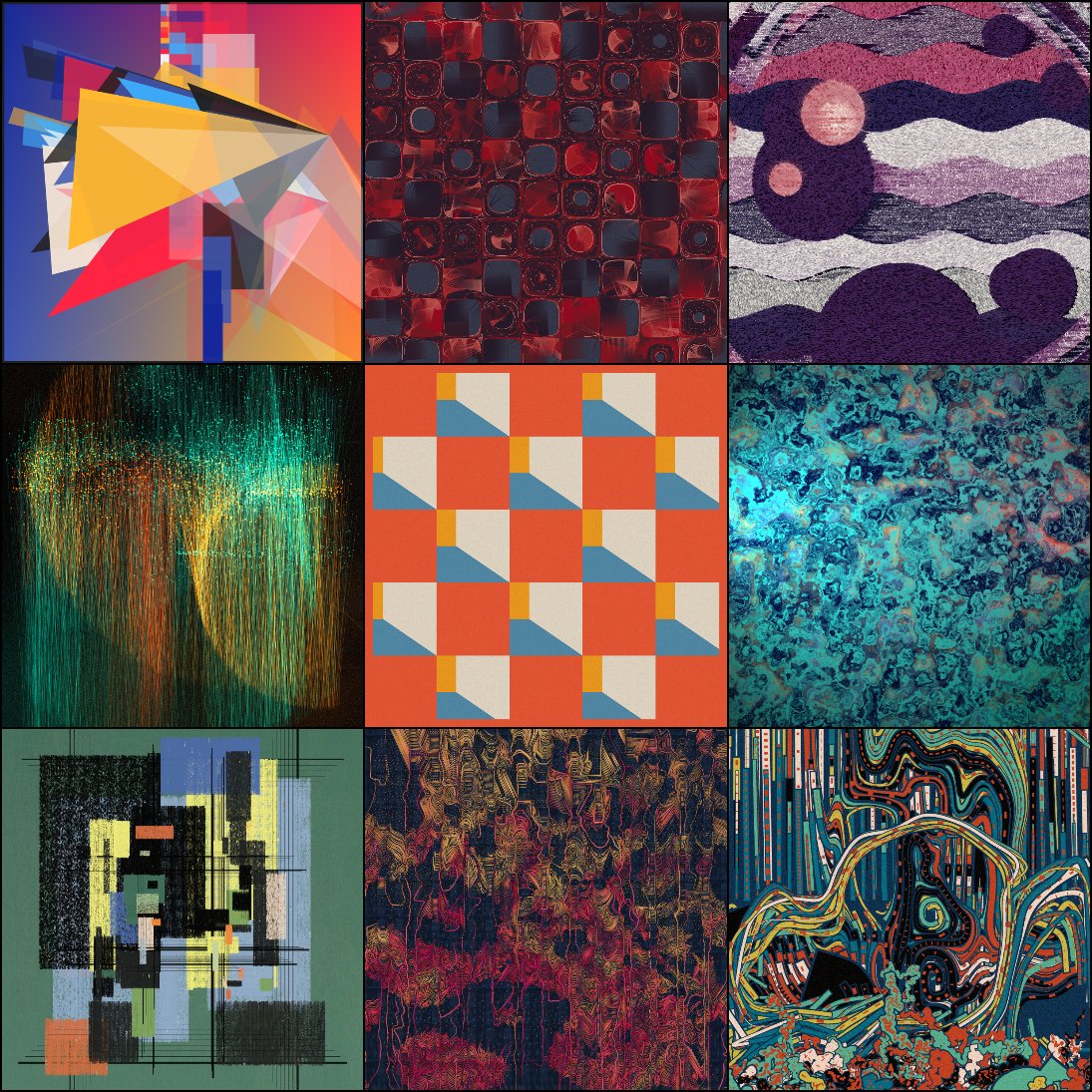 Thoroughly delighted to feature these amazing artists in fxGems. The latest issue is a roundup of the best abstract fxhash pieces from June. Absolute bangers.

link👆
<a href="/lammetje_nl/">Lammetje</a> <a href="/balint_kulcsar/">Bálint Kulcsár</a> <a href="/AndreFvchs/">Andre Fuchs</a> <a href="/monokai/">Monokai 🌻</a> <a href="/mknol/">Mark Knol</a> <a href="/whitekross/">Alessandro Fiore</a> <a href="/0xm4tt1a/">0xma</a> <a href="/amadeusjosip/">josip amadeus</a> &amp; <a href="/robertoranon/">Roberto Ranon</a> 🥳🥂