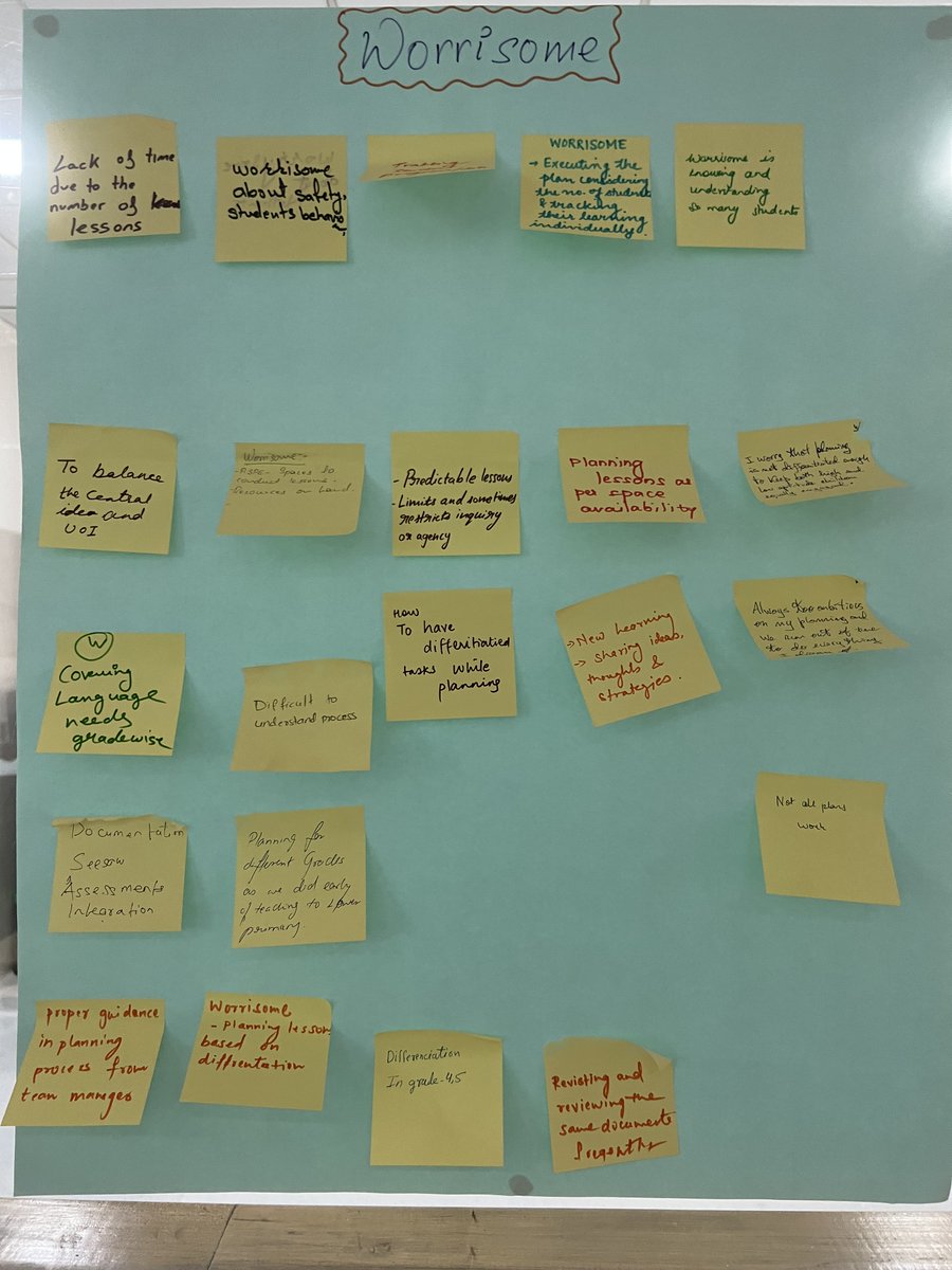 nehaminda's tweet image. Reviewing the collaborative planning process from a stand-alone perspective #SingleSubjectTeachers  #OrientationWeek #NewAcademicYear @ibpyp @oismumbai @ois_primary @OISLearningHub