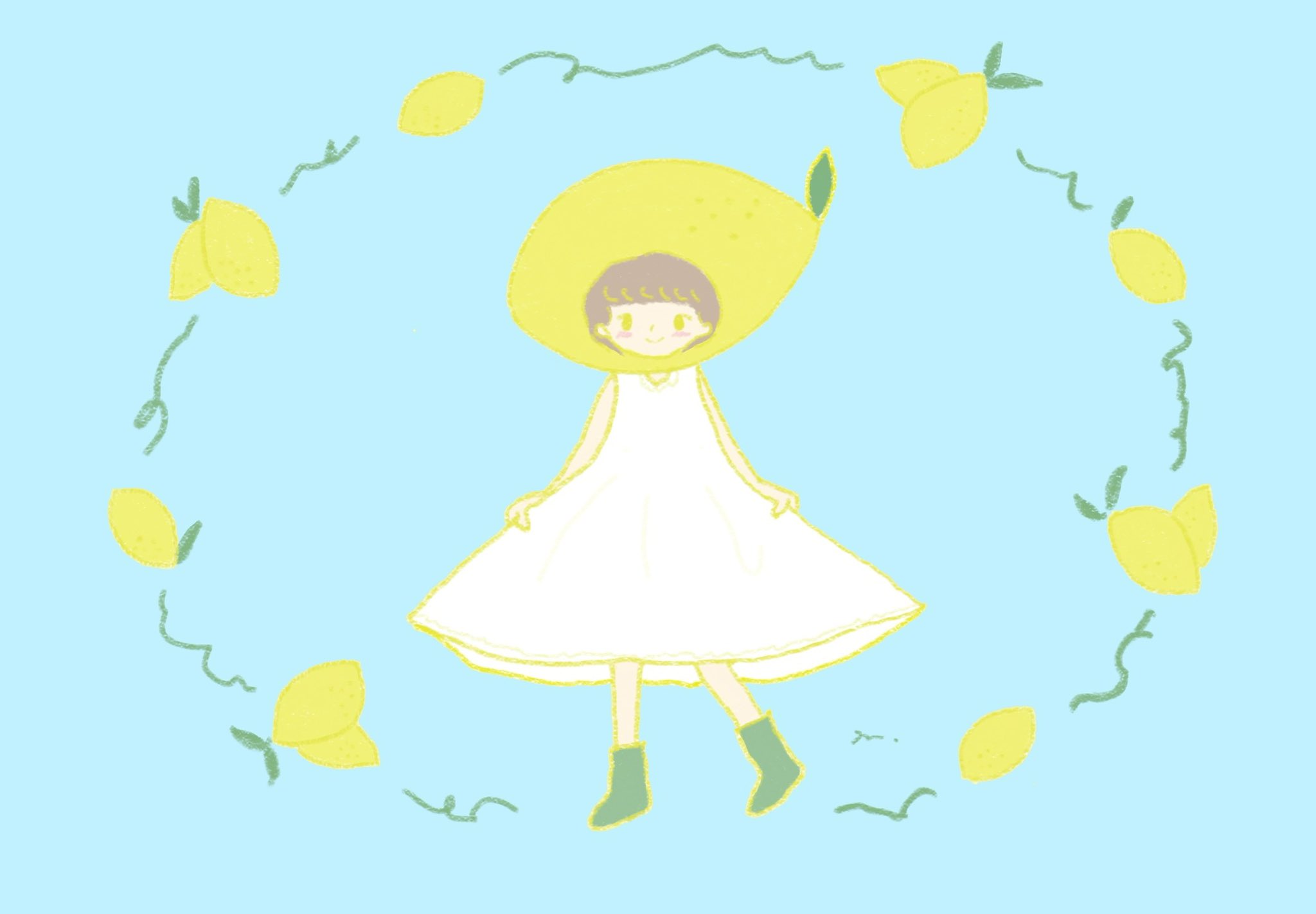 Monami 𓊆fille Citron𓊇 ビタミンcたっぷりレモンガール Illustration イラスト好きな人と繋がりたい イラスト レモン Lemon 女の子イラスト T Co Myzxi4oqur Twitter
