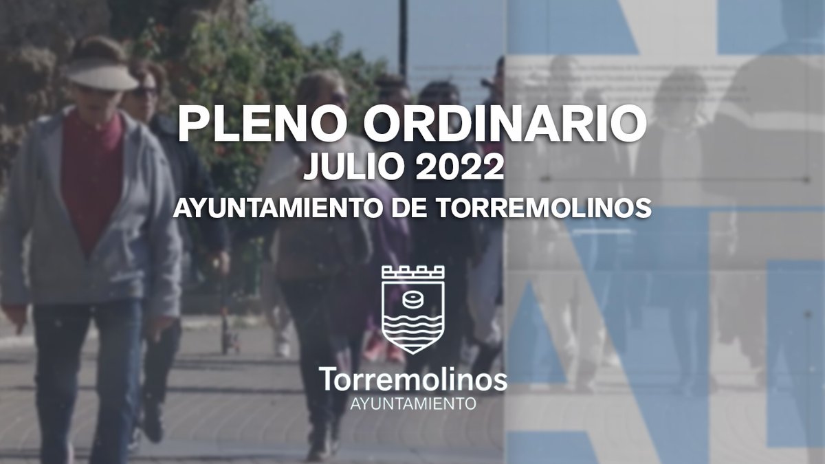 📌Ya pueden seguir en directo la Sesión Ordinaria del Pleno de este jueves 28 de julio del <a href="/Torremolinos_On/">Torremolinos Informa</a> en nuestro canal de Youtube en el enlace👇
youtube.com/watch?v=2xHvgU…
✔Recuerden que esta noche a las 21:30h⏰ emisión íntegra en Torremolinos Televisión 📺.