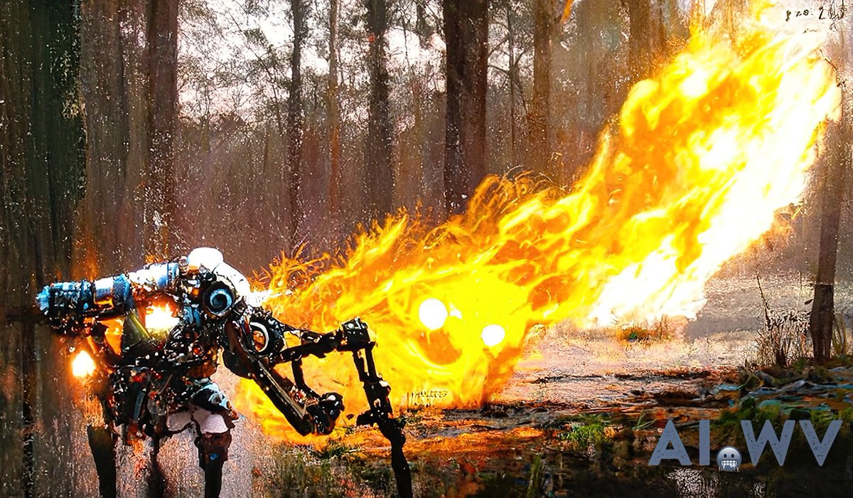 •robot wars•
Year 1, day 166

#aiartcomm #aiart #aiartcommunity #aiartists #aiartist #ainfts #ainft #ai #generativeartist #aiwonderverse #aiwv