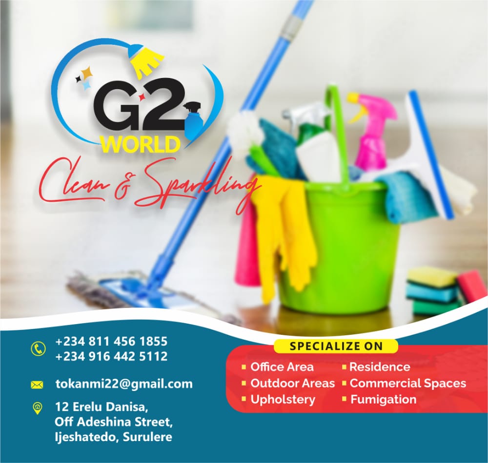 PapiJason04's tweet image. You can trust us on this.
Just book on G2World Clean and Sparkling.
Very Affordable and Never disappoint.