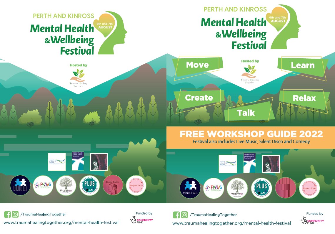 Watch out for us this weekend in the <a href="/courier_pshire/">The Courier (Perth & Kinross)</a> weekend magazine! Here's a handy copy of our FREE workshop guide.

Plan your visit and go to: traumahealingtogether.org/events to book tickets

#PKMHWFest #BreakTheStigma #MentalHealthAwareness #Resilience #MentalHealthSupport