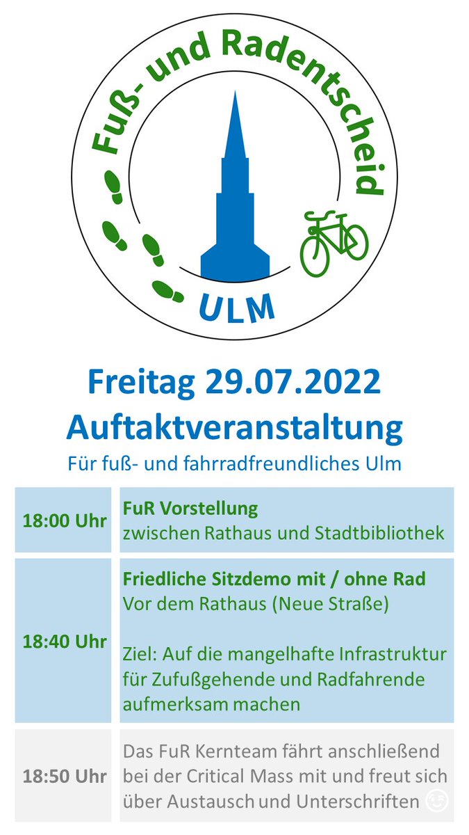 Endlich ist es so weit. MORGEN starten wir offiziell. Seid dabei, wir freuen uns über rege Teilnahme.

Gerne RT