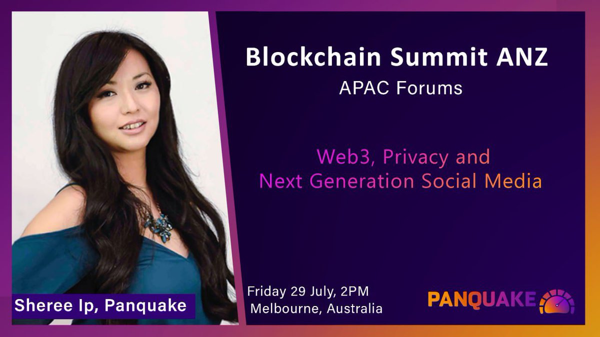 missdiorsheree's tweet photo. Join me tomorrow at the APAC Forum’s Blockchain Summit, as I dive into #Web3 solving the #privacy issues surround #BigTech platforms. How will #dApps change the playing field? 

🎟: https://t.co/2AoeRCiRJ2 

#blockchain #cybersecurity https://t.co/6qRxxLVSxQ
