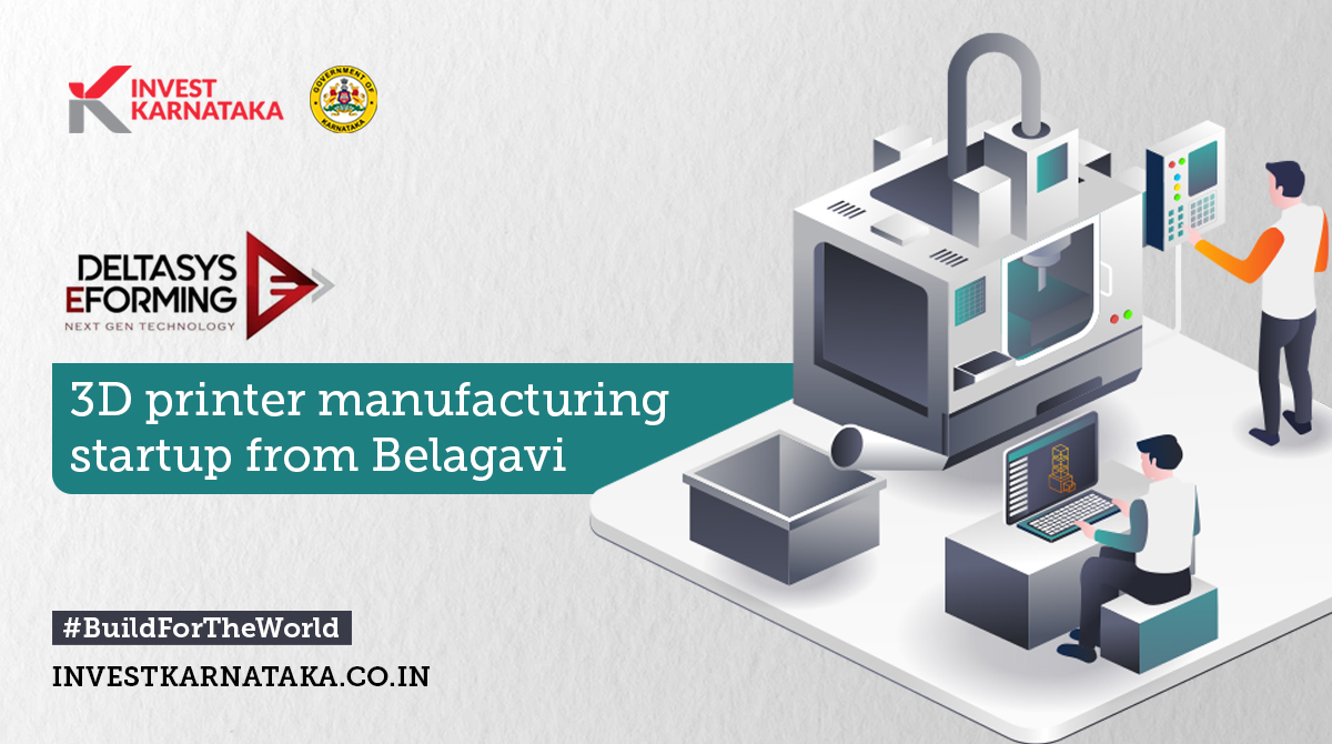 investkarnataka's tweet photo. #BuildForTheWorld
Founded in 2018, #Belagavi-based #DeltasysEForming is working on manufacturing of #3Dprinting machines and providing additive #manufacturing services.
Learn more - https://t.co/qy2UlKIhhu
#InvestinKarnataka  #BeyondBengaluru https://t.co/dSI37n65VU