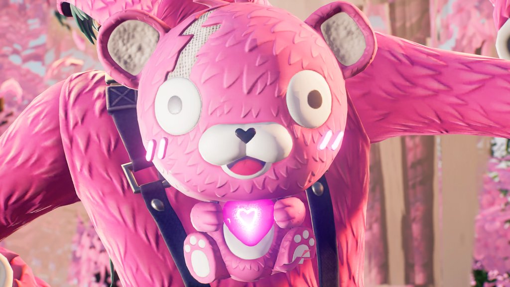 お気に入り🙋 シド… 背中のピンクのクマちゃんも可愛い…😳 #Fortnite