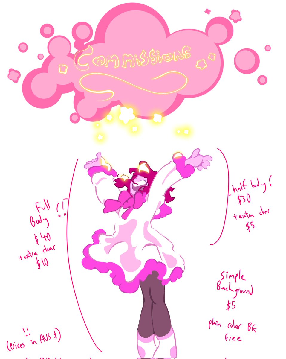 _c_a_b_i_'s tweet photo. Finally got around to officially doing commissions :> 💖 https://t.co/tcSCRFoaSD