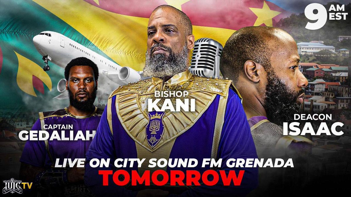 IuicSanDiego's tweet photo. The #Prophets of #IUIC will be #Live on #CitySound FM Grenada ✈️🇬🇩 6AM PST! #Mission 40! The Acts of the Apostles continued ✊🏾🔥
…………………………………
Visit our website here 💻👨🏾💻🖥
🔴 https://t.co/LN8mEjChJY https://t.co/MbWcc6GJI4