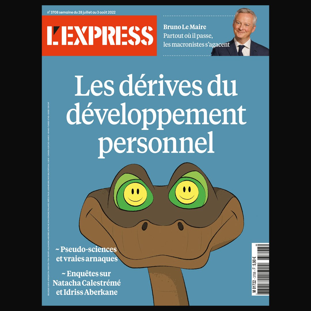Nouvelle #illustration en Une de <a href="/LEXPRESS/">L'Express</a> cette semaine

Les dérives du développement personnel 

Un grand merci à @sergelatil !

#editorialillustration #press #magazine #kaa #personaldevelopment
