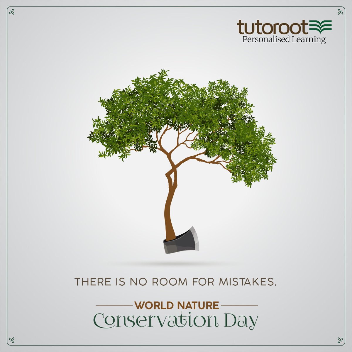 Tutoroot's tweet image. A healthy environment is a foundation for a stable and productive society, as well as for future generations.

#Tutoroot #TheTutorootEdge #11th #12th #OnlineTuition #NEET #IITJEE #Nature #NatureConservation #WorldNatureConservationDay #Earth #MotherNature #Conservation #Wildlife