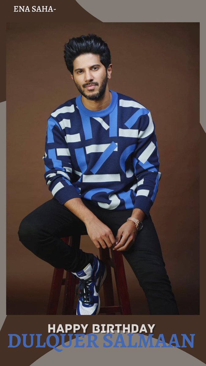 SahaEna's tweet photo. Happiest birthday to you @dulQuer 🎂

#HappyBirthdayDulquersalmaan https://t.co/nYSPBQKGZo