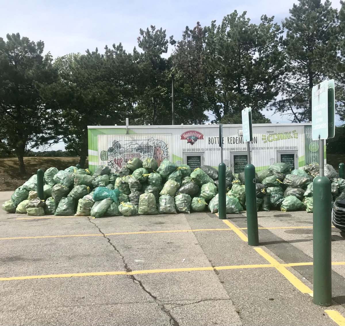 Finally brought back my returnable bottles…….