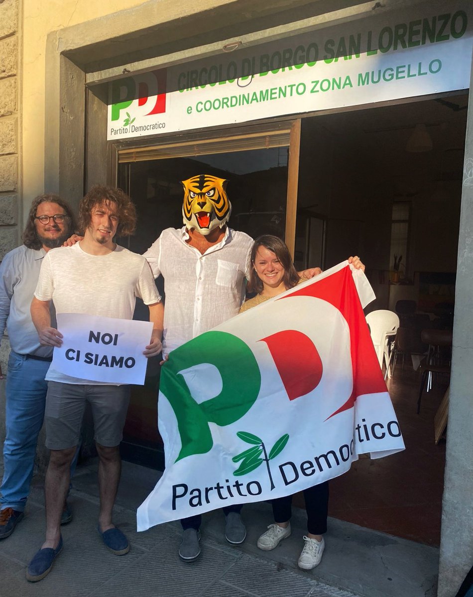 GioBaluganti's tweet photo. #EnricoNoiCiSiamo 🐯
Campagna elettorale. 
Si parte. 💪

#PerunItaliademocraticaeprogressista 
@borgo_sl 
@pdnetwork https://t.co/03jDB6w1eW