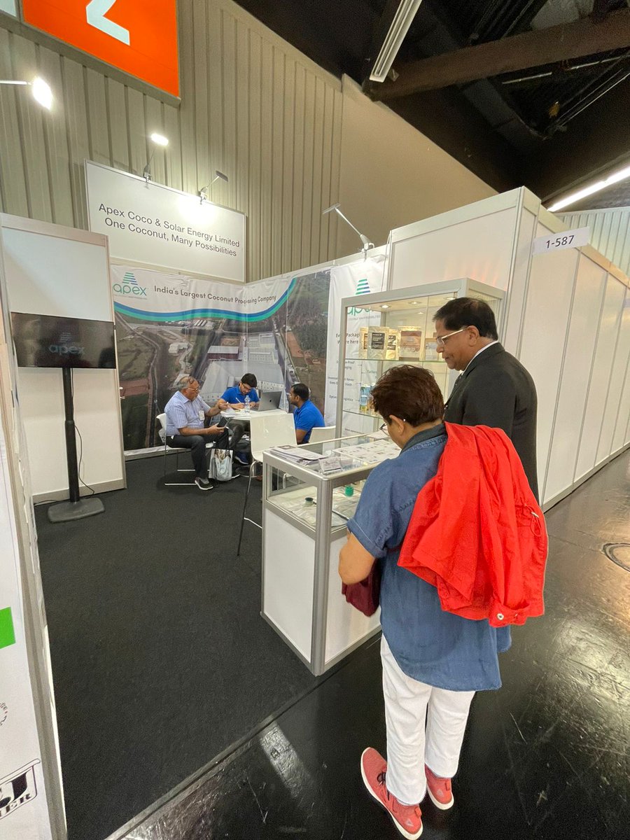 ApexCoconuts's tweet photo. Tonnes of interaction, potential partnerships, and huge insights into the BIO world. It's all happening at #Biofach2022 Germany. 

Come #meet our team and get a slice of tropical paradise at Hall 1-587. 

#coconuts #organic #intoorganic #indiancoconuts https://t.co/X0HKlARrSs
