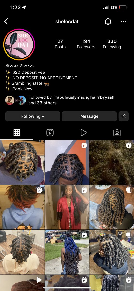 MIA2MIA1's tweet photo. #gram26 Do you need your hair done? Well hit up my hair page where i do Locs &amp; Etc🤩. Don’t Forget to follow! https://t.co/AFHdo36RV4