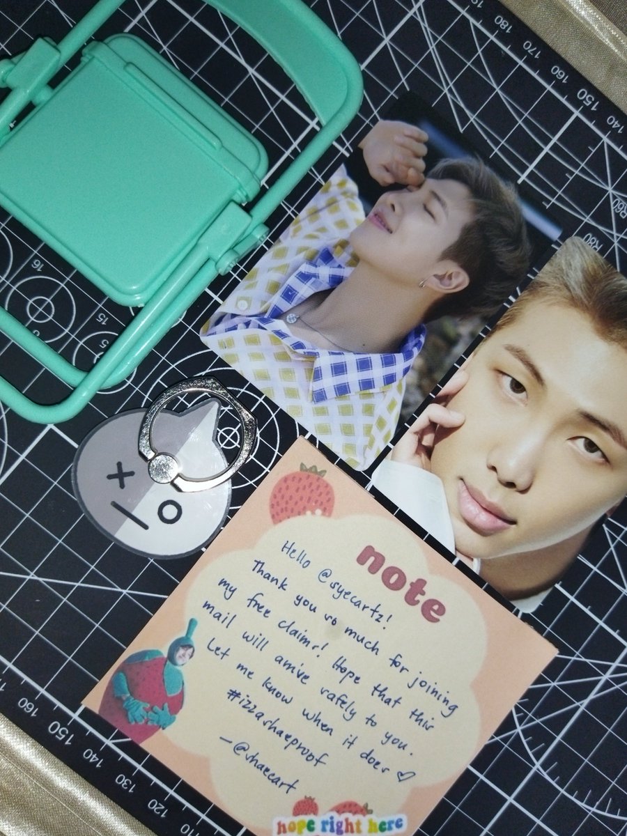 syecartz's tweet photo. 💌 . . . #syecartzmails ♡
from : @shaecart
⤿ hi! i've already received the items i got from ur free claim. thank u sm for this and for packing them safely, more blessings to come ! <3
#izzashaeproof https://t.co/m2XIUwpNRK