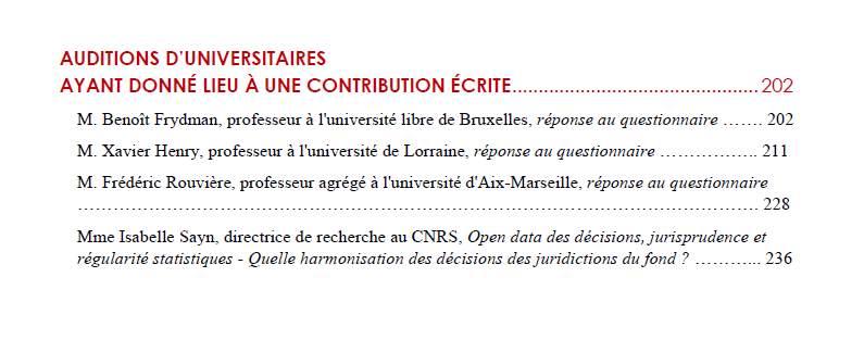 JobertSylvain's tweet photo. Les annexes du rapport sur la diffusion des données décisionnelles et la jurisprudence sont désormais en ligne ! 

A télécharger ici, au format PDF : https://t.co/6NDMtNsIif

Merci encore, notamment, @broyelle, @frederiqueferr9, @BenoitFrydman, @CarineJallamion et @JeulandE. https://t.co/aodFfqOk8t