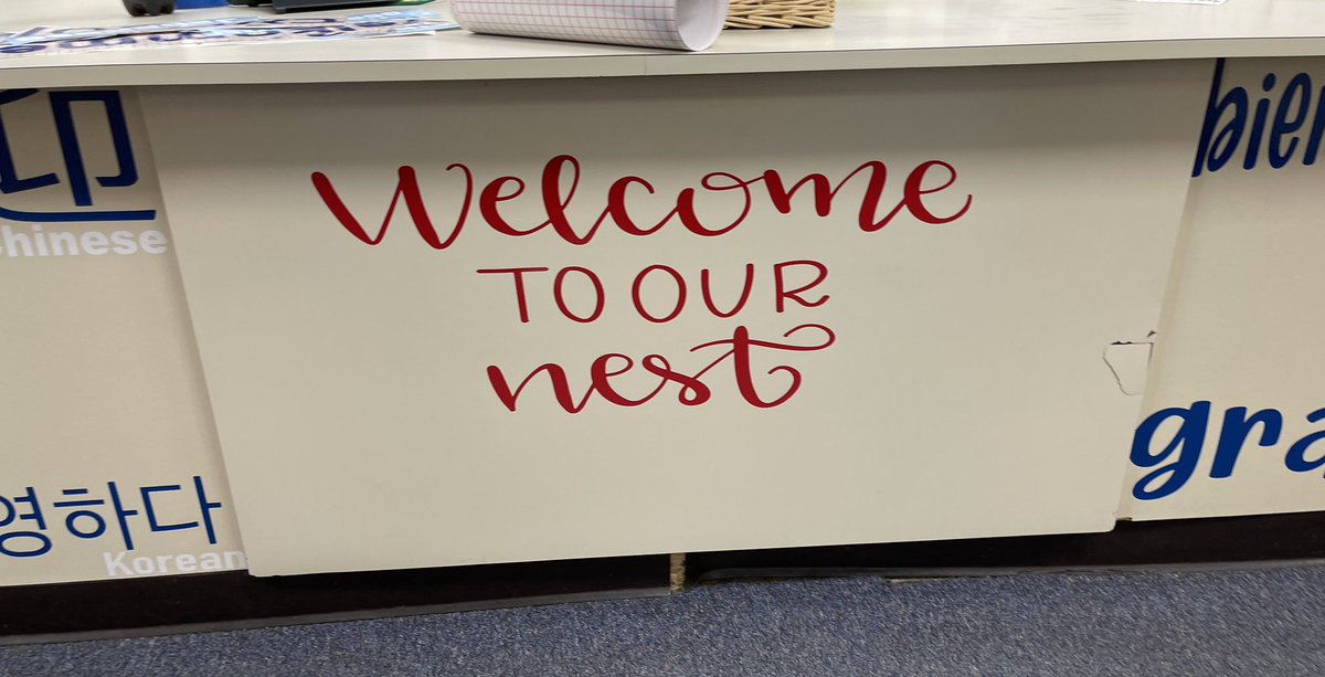 MrsSmoland's tweet photo. Enjoyed using my talents to give a little “pep” to the school office last week!  Love it https://t.co/hNcPnebSDi