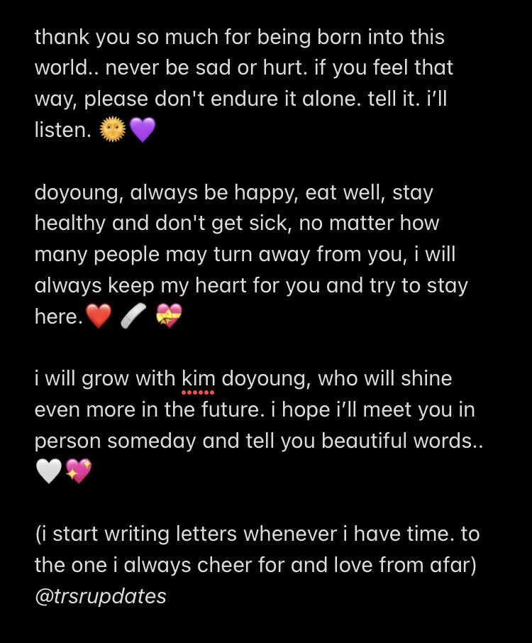 trsrupdates's tweet photo. [ #도영 WEVERSE ] 20220728 #DOYOUNG replied to a fan post 💬

👤: 📝 
🐰: i was touched after reading itㅠㅠㅜ..😭
🐰: 🫶
🐰: it’s warm..

#TREASURE #트레저 #トレジャー @treasuremembers https://t.co/ahZ0TSBfeX