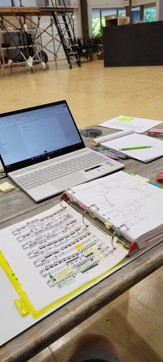 dtorodirects's tweet photo. Ready for room run #1 for L'ELISIR D'AMORE
#ADLife #AssistantDirector #AssistantOperaDirector #donizetti #BelCanto #ItalianOpera @SeattleOpera #StephenLawlessDirects #LatinosInOpera https://t.co/UiKmgqZmHe