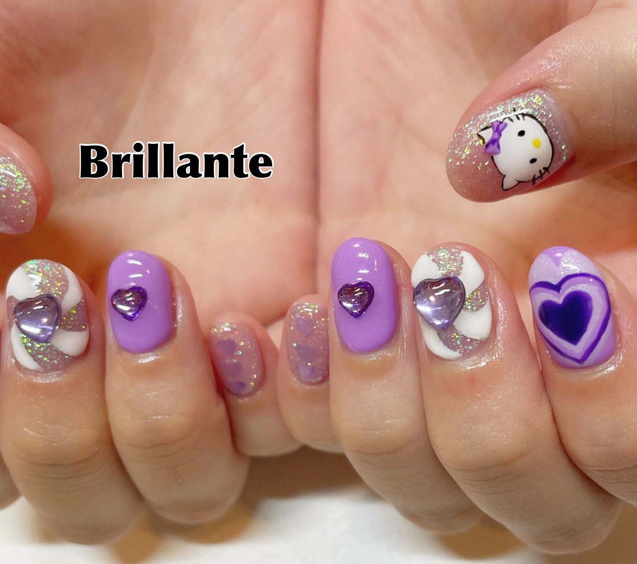 Nail Salon Brillante ブリランテ 池袋店 持ち込みデザインオッケー 気になるデザインご相談ください キティーちゃんネイル アート 中村ちゃん ネイル ジェルネイル Nail Nails Nailart ブリランテ 美甲 池袋ネイル キティー Nail Salon Brillante ブリランテ 池袋店 持ち込みデザインオッケー 気になるデザインご相談ください キティーちゃんネイル アート 中村ちゃん ネイル ジェルネイル Nail Nails Nailart ブリランテ 美甲 池袋ネイル キティー