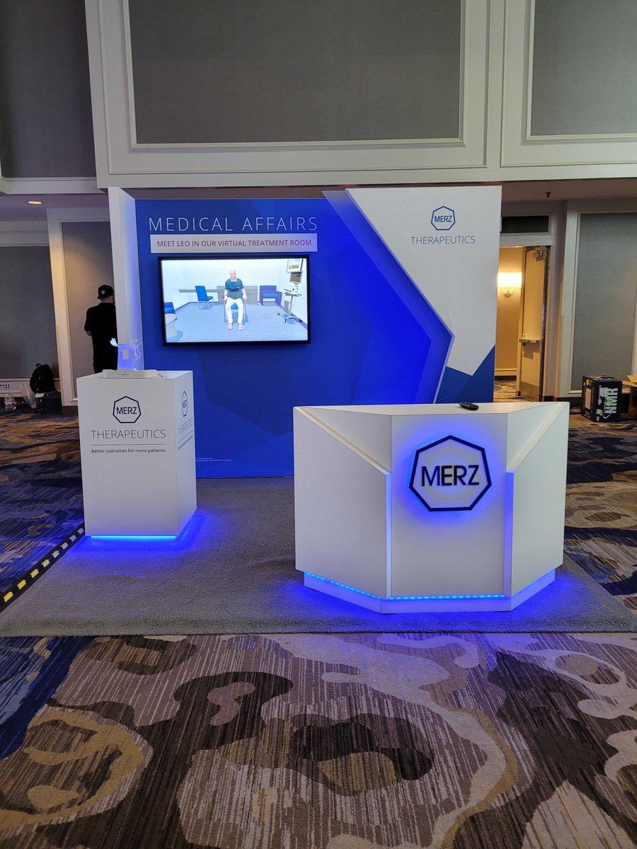 PorettaOrr's tweet photo. Poretta &amp; Orr’s partner client Merz is exhibiting at TOXINS 2022 in New Orleans.

Merz is a standout on the show floor with an eye-catching booth that has an interactive educational virtual treatment room. Stop by the Merz booth!

#merztx #exhibits #facetoface https://t.co/A2561ffafs