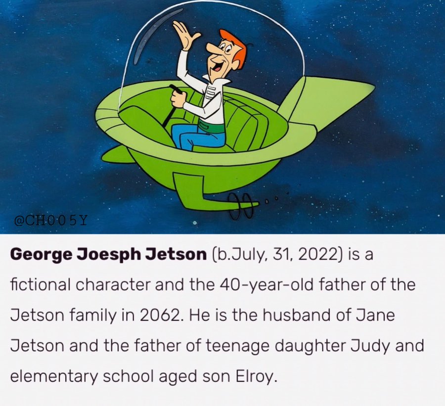 The Jetsons fans prepare for imminent birth of George Jetson 