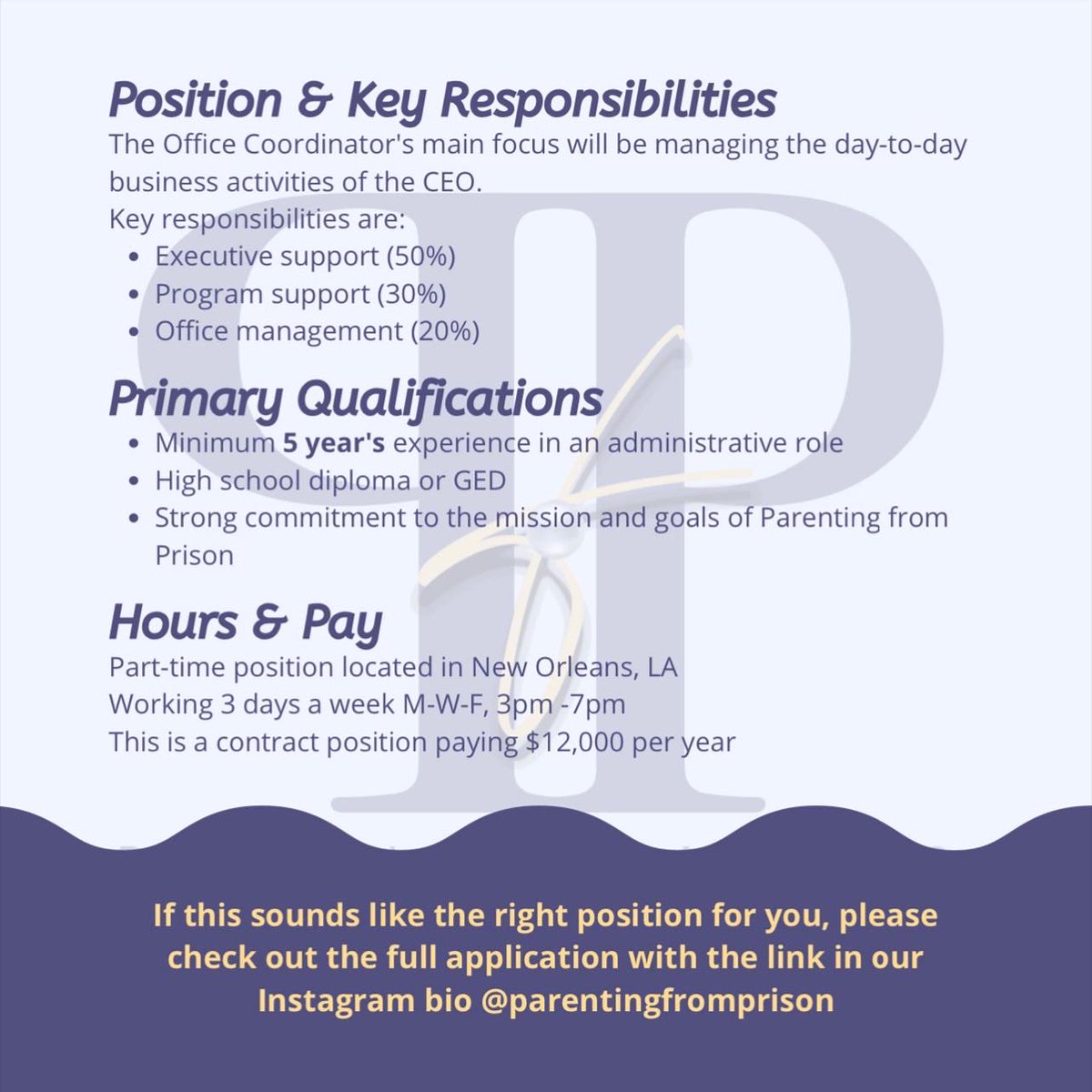 Parenting from Prison tweet media