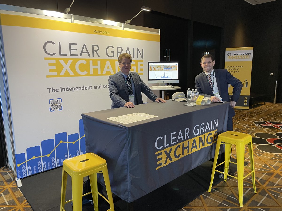 ClearGrain's tweet photo. Day 2 of @AUSGRAINSCONF
CGX is at booth 02 visit us!
#AGIC22 https://t.co/YjjmrAzl9I