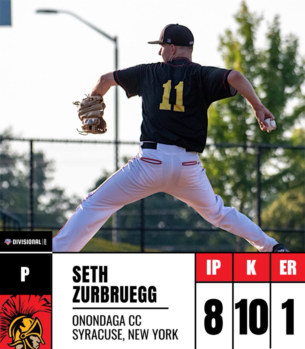 Tonight’s pitcher of the night is Seth Zurbruegg, who pitched eight innings for the Syracuse Spartans against the Cortland Crush.
