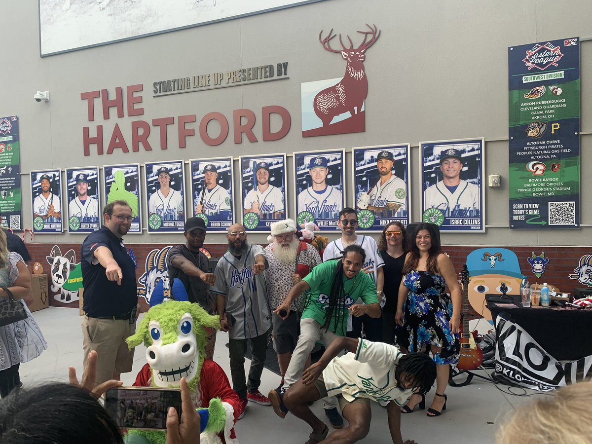 Klokwize's tweet photo. That was a BLAST thanks @GoYardGoats and everyone who came out and made our first show at the stadium so special!!! We will be back soon !! 🎶 @rapoet @tangsauce860 @Hydro8sixty #wizeworld https://t.co/yBO7QiEXit